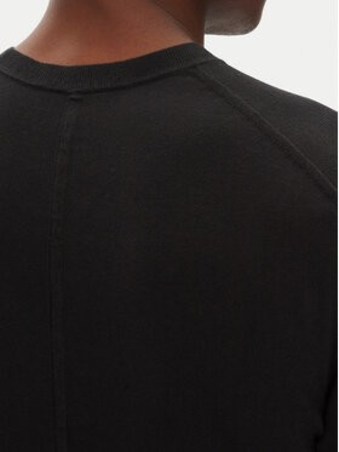 Calvin Klein T-Shirt Supima LV04LC333G Czarny Regular Fit