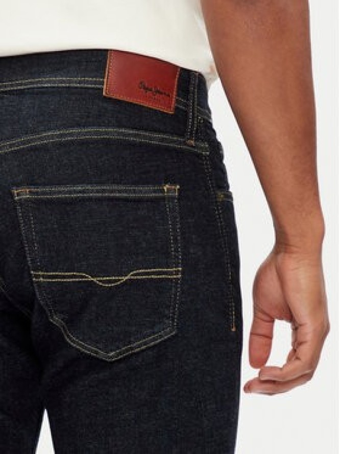 Pepe Jeans Jeansy PM207393 Niebieski Straight Fit