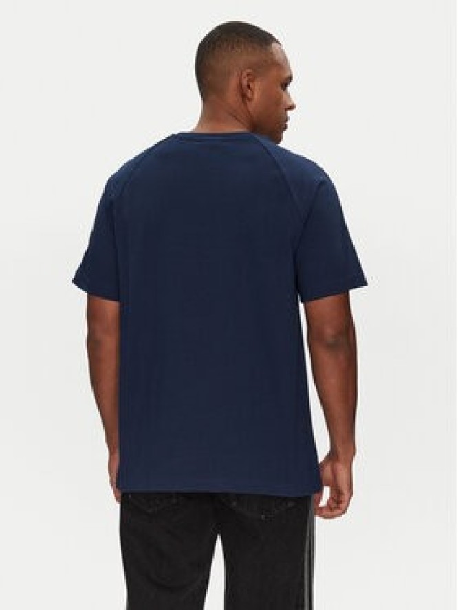 adidas T-Shirt Premium Essentials JD3279 Granatowy Loose Fit