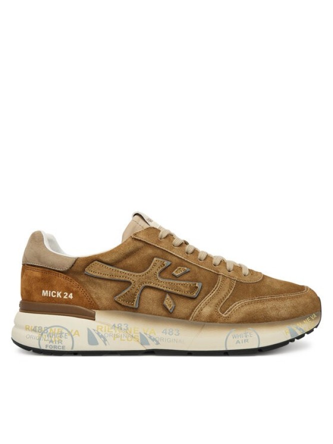 Premiata Sneakersy Mick Var 7712 Brązowy