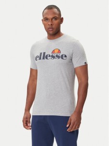 Ellesse T-Shirt Sl Prado SHC07405 Szary Regular Fit