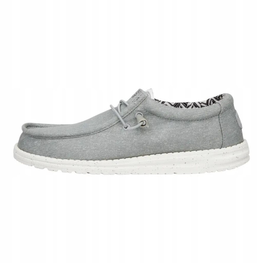 HeyDude Męskie Mokasyny Wally Stretch Canvas