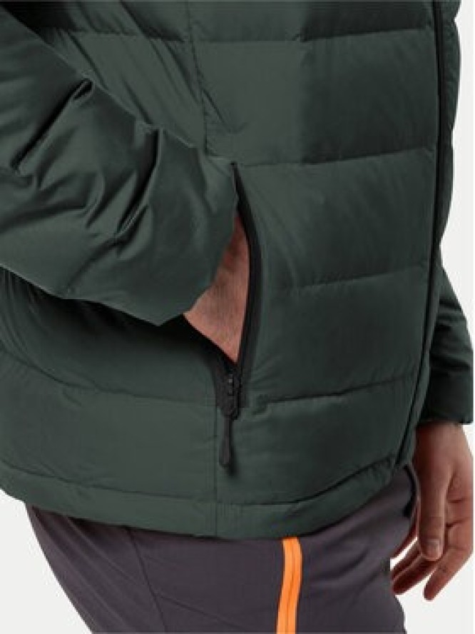 Jack Wolfskin Kurtka puchowa Ather Down 1207671 Zielony Regular Fit