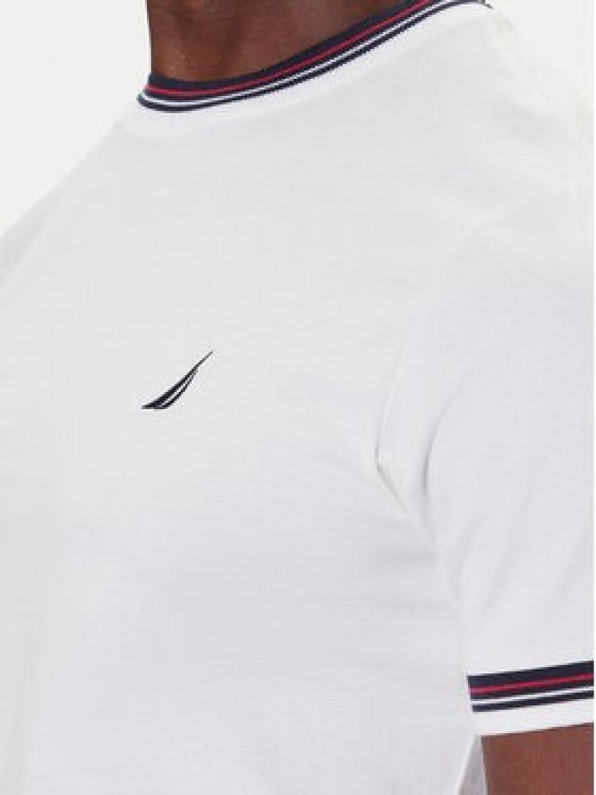 Nautica T-Shirt N1S03440 Biały Regular Fit