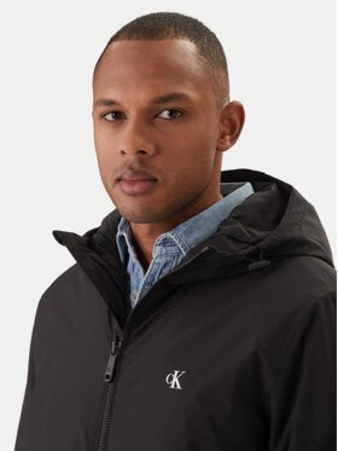 Calvin Klein Kurtka przejściowa Harrington LV04RE516G Czarny Regular Fit