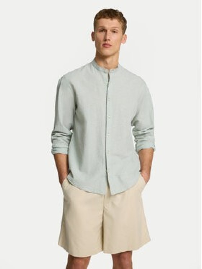 Selected Homme Koszula 16079054 Zielony Regular Fit