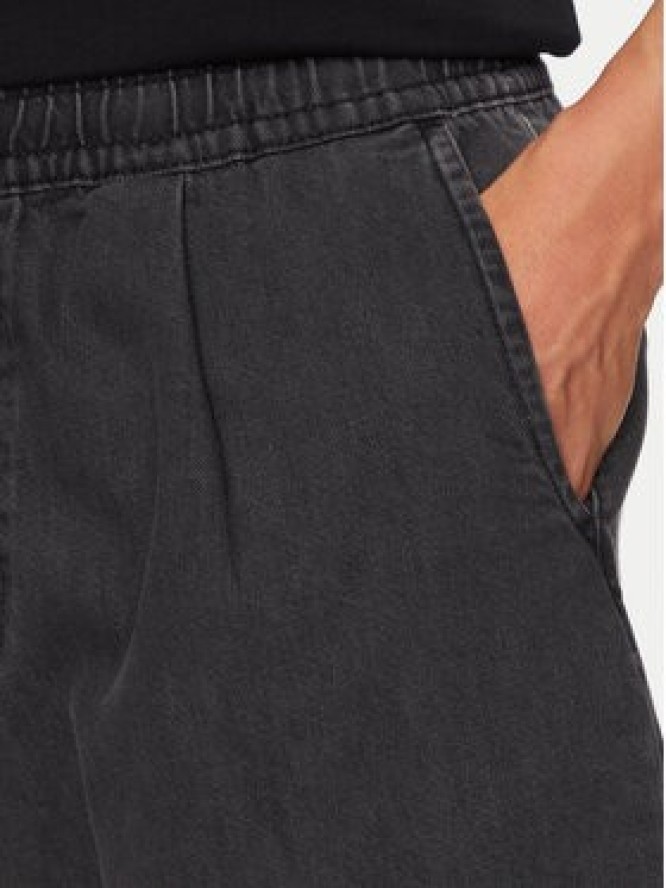 Jack & Jones Szorty materiałowe Tony 12250090 Czarny Loose Fit