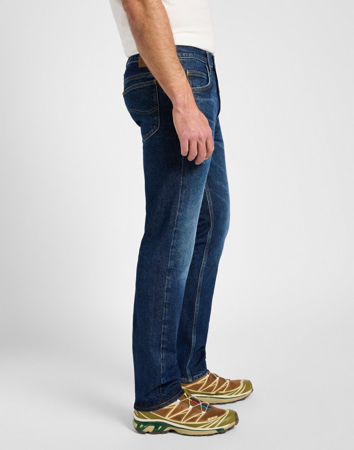 LEE MĘSKIE SPODNIE JEANSOWE RIDER MIDNIGHT BLUE 112355792 L701008593