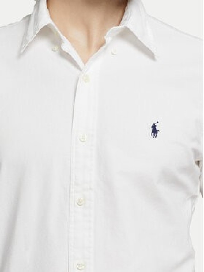 Polo Ralph Lauren Koszula Bsr 710772290 Biały Custom Fit