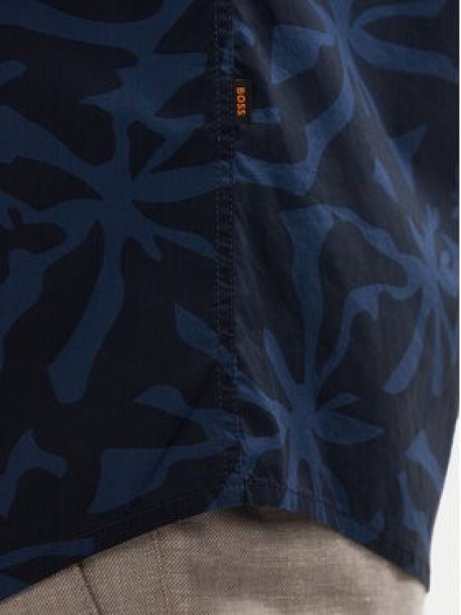 BOSS Koszula Ricoplus 50561608 Granatowy Regular Fit