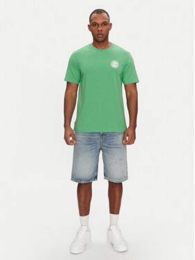 Element T-Shirt ELYZT00490 Zielony Regular Fit