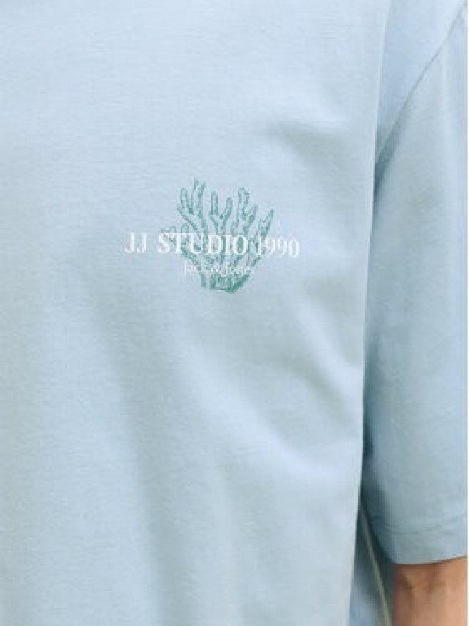 Jack & Jones T-Shirt Corals Tee 12288345 Niebieski Regular Fit