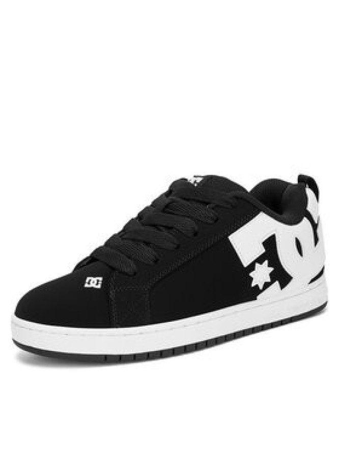 DC Shoes Sneakersy COURT GRAFFIK 300529-001 Czarny