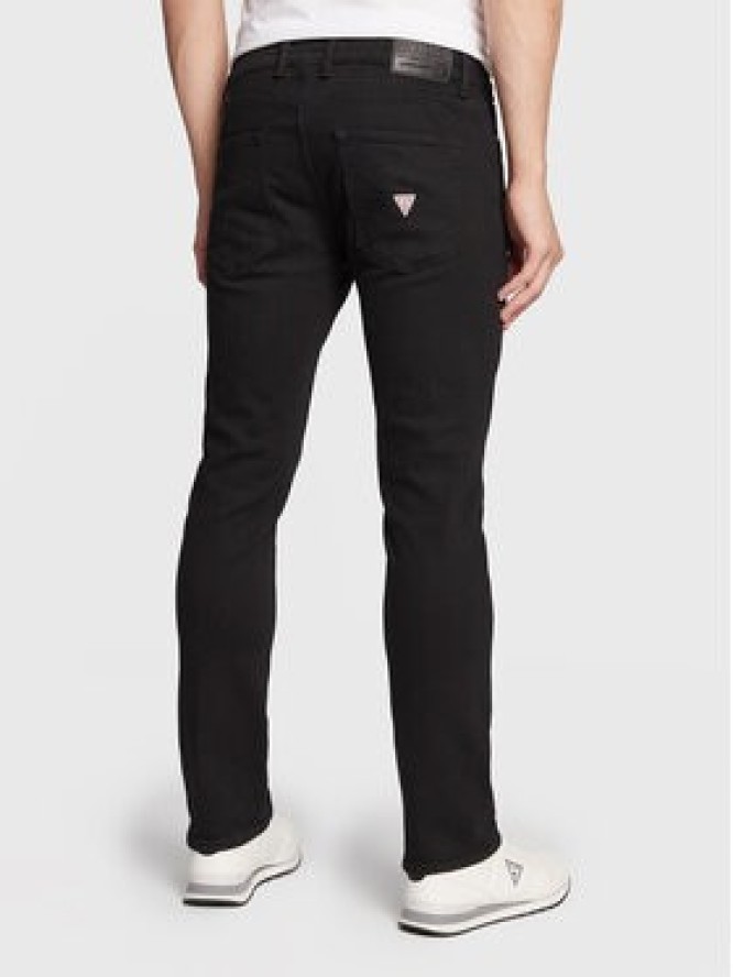 Guess Jeansy Angels M2YAN2 D4Q51 Czarny Slim Fit