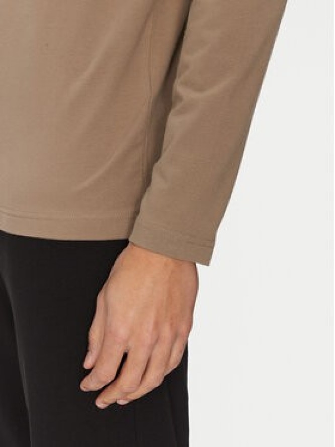 BOSS Longsleeve Togn 50534336 Brązowy Regular Fit