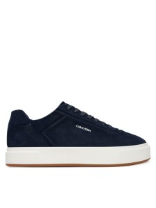 Calvin Klein Sneakersy Basket Cupsole Oxf Lup Hf Su HM0HM02131 Granatowy