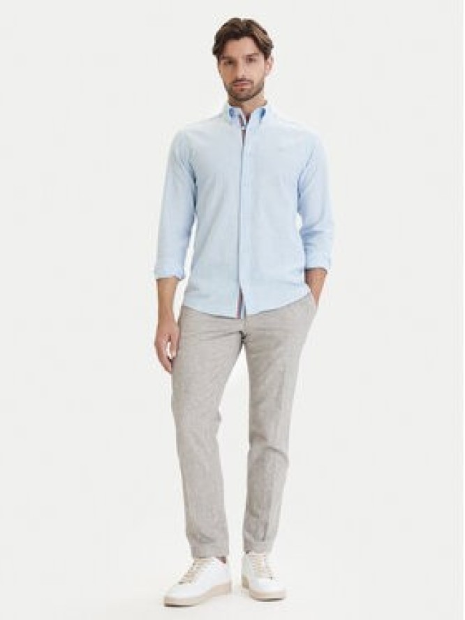 Jack & Jones Koszula Blusummer 12293269 Błękitny Regular Fit