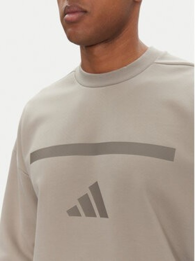 adidas Bluza Z.N.E. JP0383 Beżowy Loose Fit