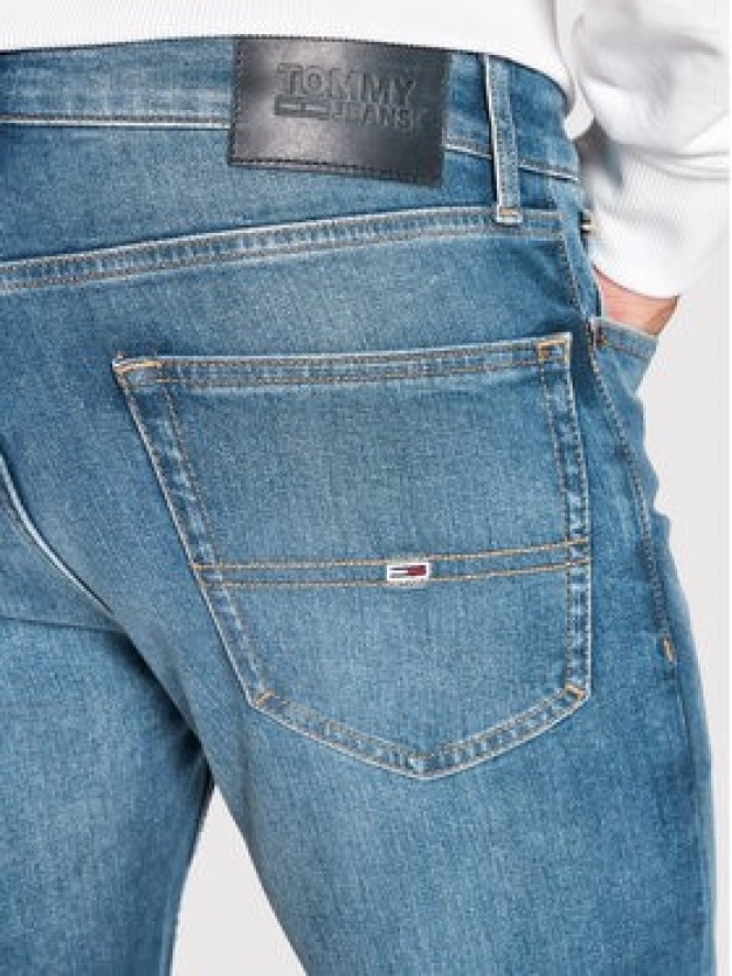 Tommy Jeans Jeansy Austin DM0DM09550 Niebieski Slim Fit
