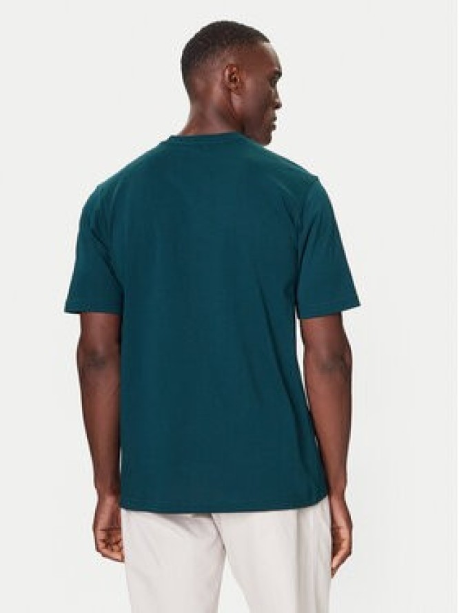 adidas T-Shirt 3-Stripes Lights Giftbox Graphic JN2498 Zielony Regular Fit