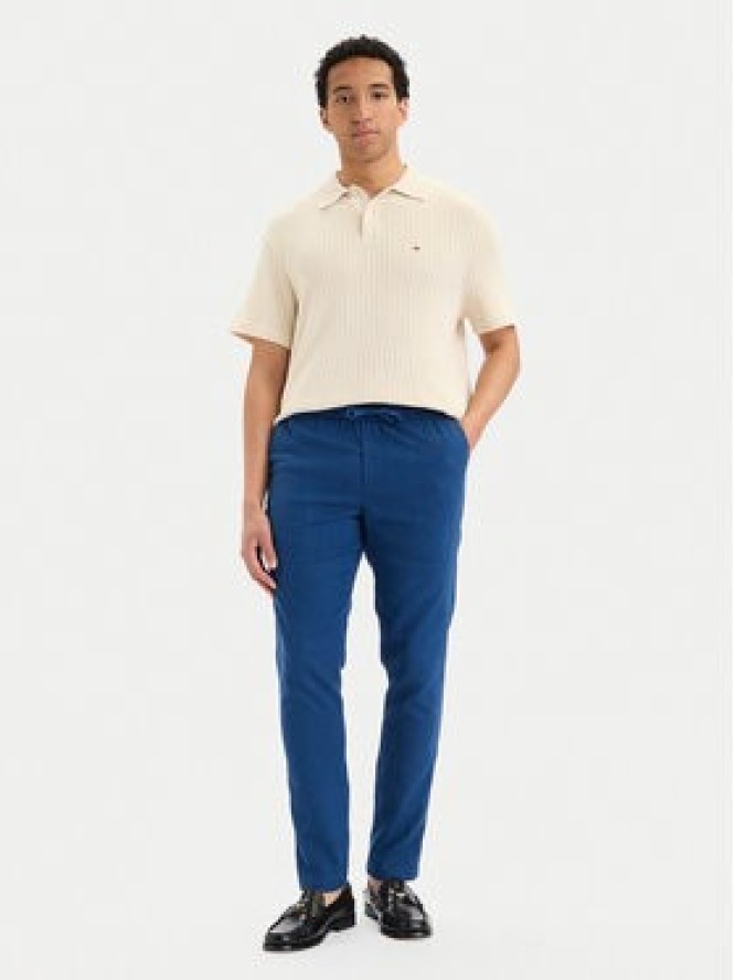 Tommy Hilfiger Chinosy Harlem MW0MW42336 Niebieski Regular Fit