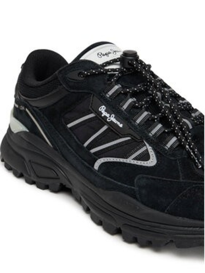 Pepe Jeans Sneakersy Darren Earth M PMS600010 Czarny