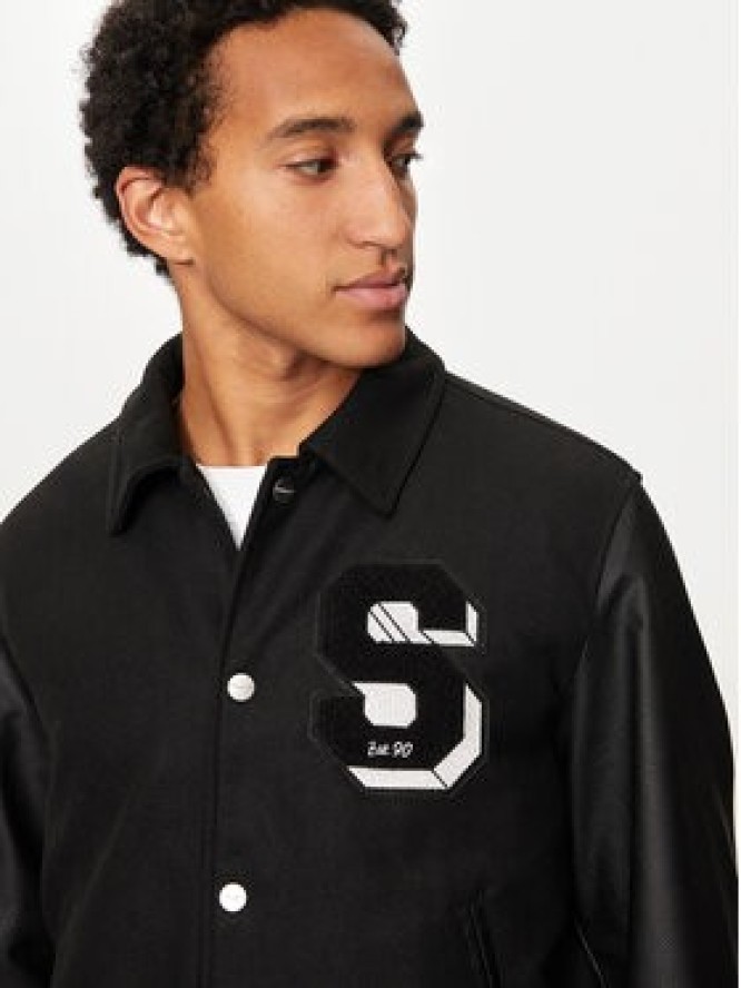 Jack & Jones Kurtka bomber Carter 12260455 Czarny Regular Fit