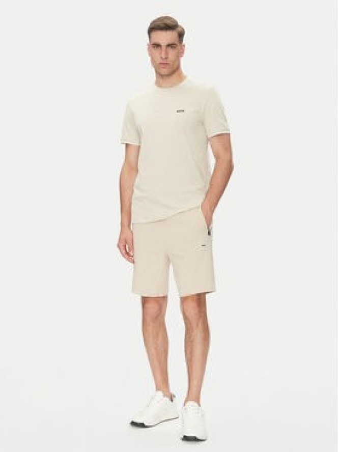 BOSS T-Shirt Taul 50521245 Beżowy Regular Fit