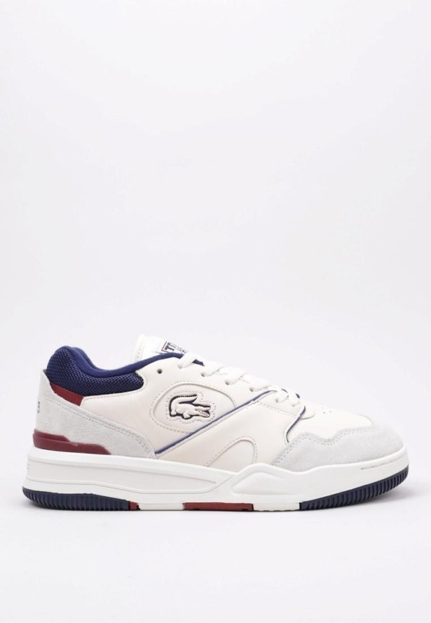 Buty Lacoste Lineshot Męskie Białe/Niebieskie