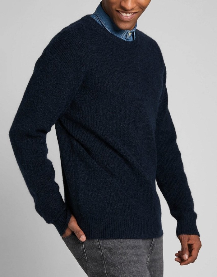 LEE SEASONAL CREW MĘSKI SWETER KLASYCZNY MOOD L83ZDD61 112322656