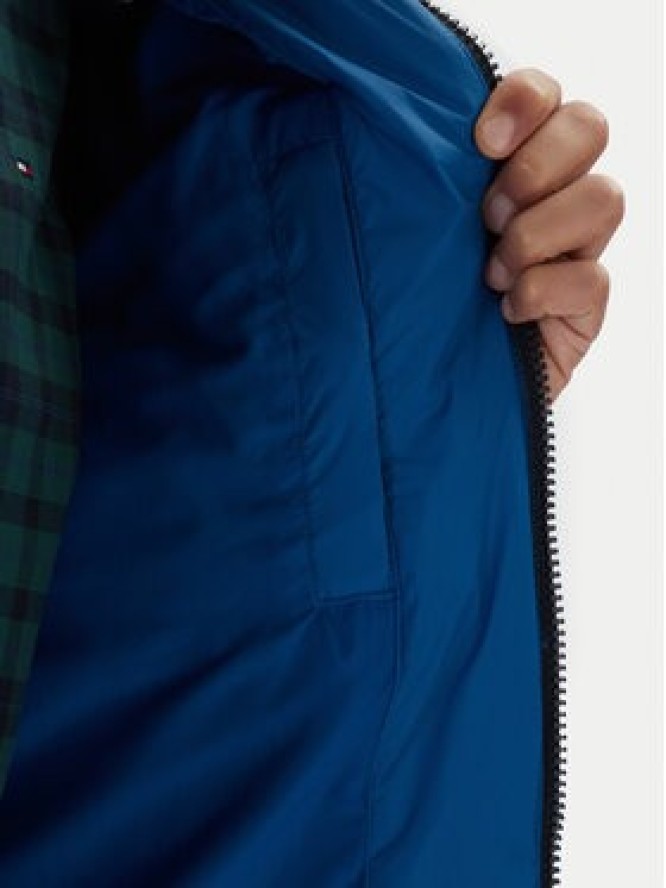 Tommy Jeans Kurtka puchowa Essential DM0DM19786 Niebieski Regular Fit