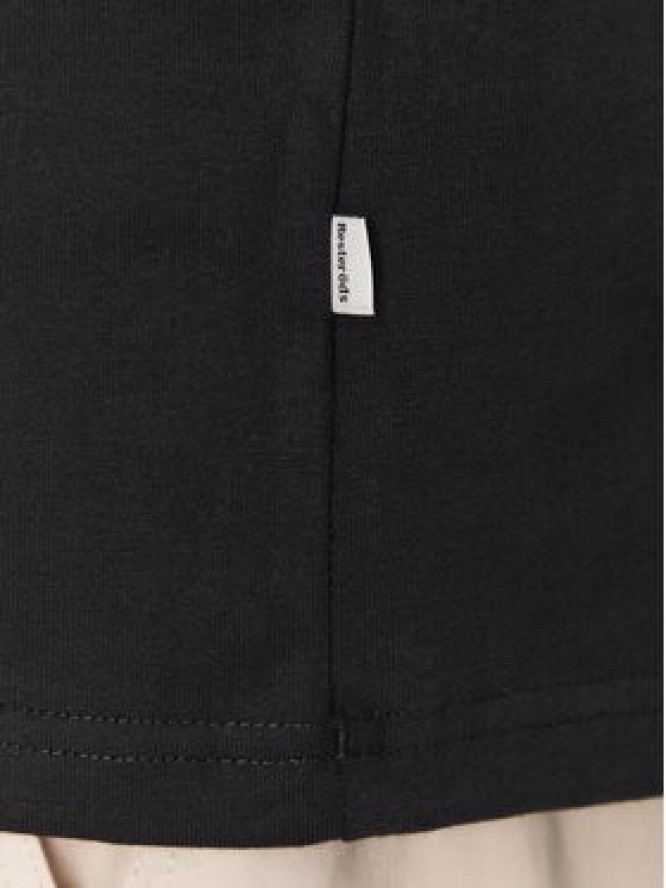 Resteröds T-Shirt Dev 20251 2055 Czarny Regular Fit