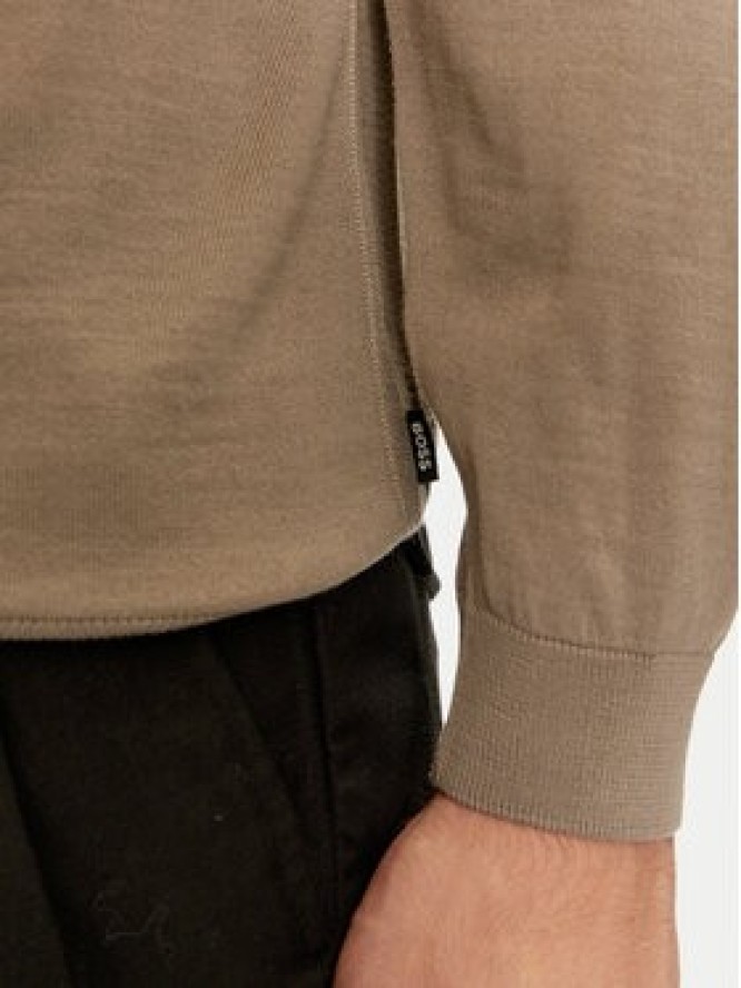 BOSS Golf Musso-P 50468262 Brązowy Slim Fit