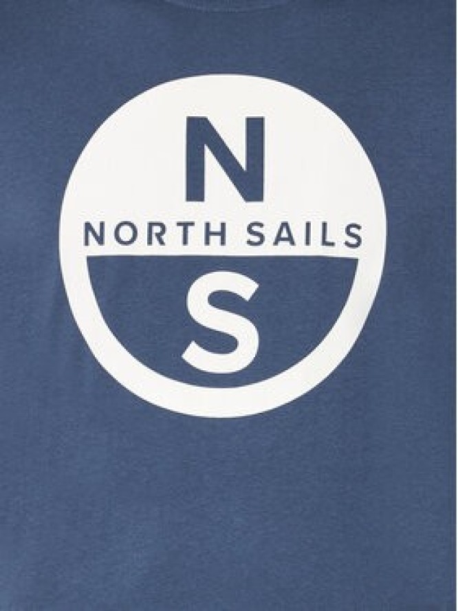 North Sails T-Shirt Basic 692972 Granatowy Regular Fit