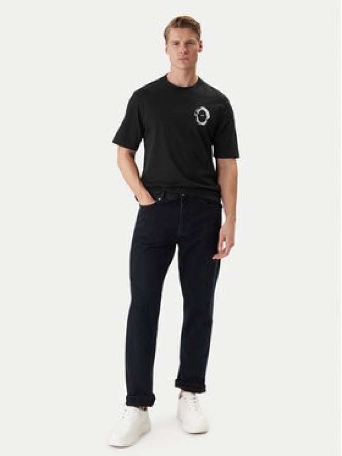 HUGO T-Shirt Nofishix 50554370 Czarny Regular Fit