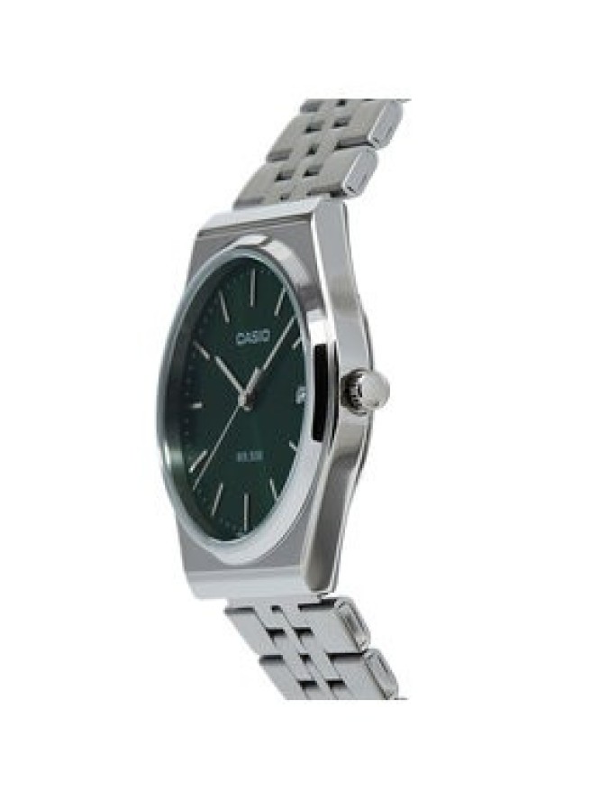 Casio Zegarek MTP-B145D-3AVEF Srebrny