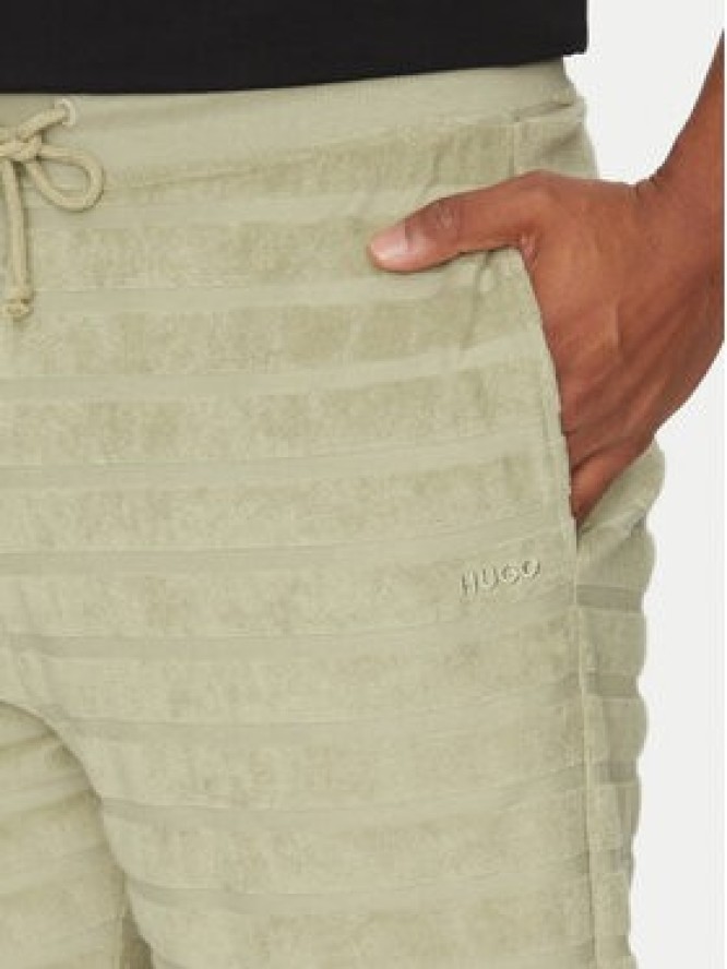 HUGO Szorty sportowe Dutowel 50535289 Zielony Relaxed Fit