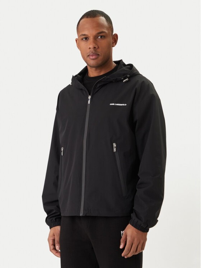 KARL LAGERFELD Kurtka przejściowa 505026 562581 Czarny Regular Fit