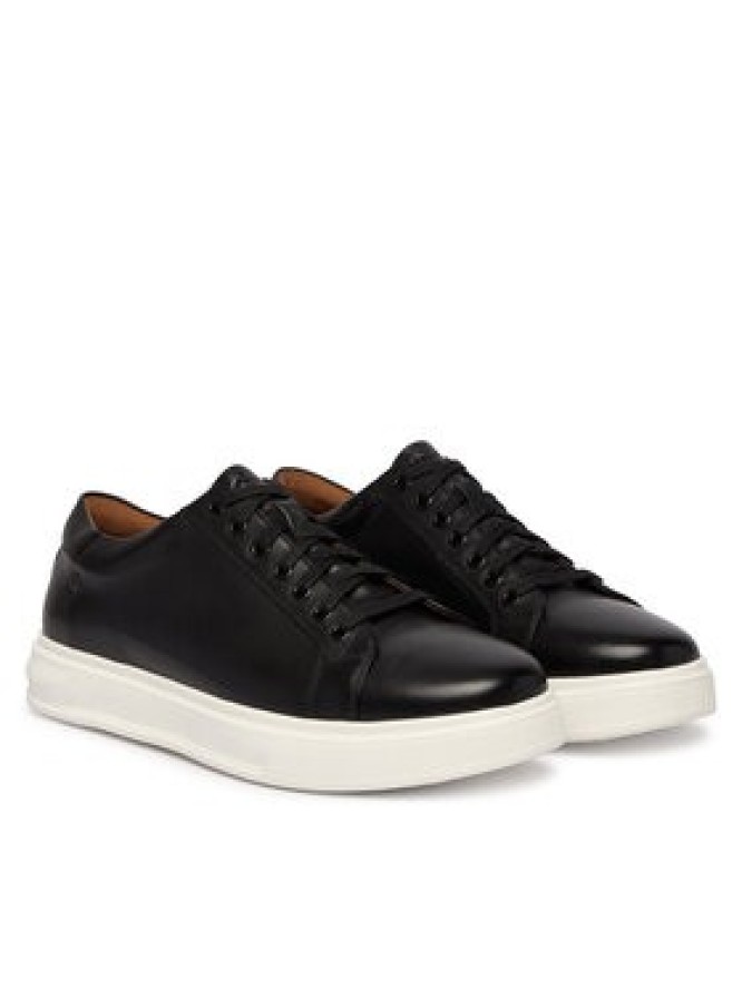 Clarks Sneakersy Goswell Tie 26186559 Czarny