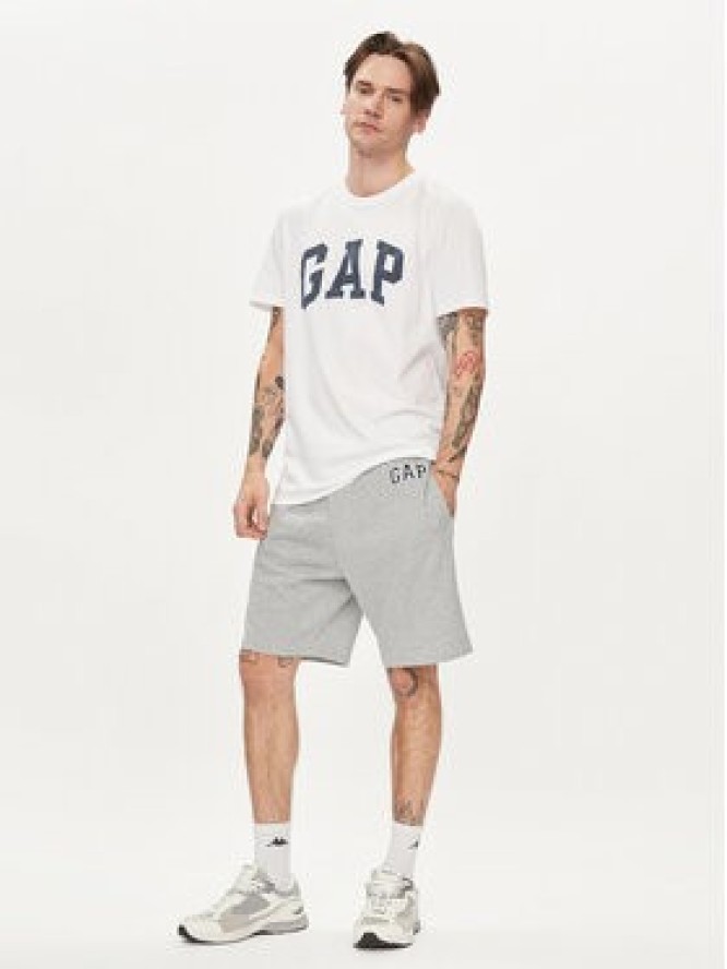 Gap T-Shirt 856659-03 Biały Regular Fit