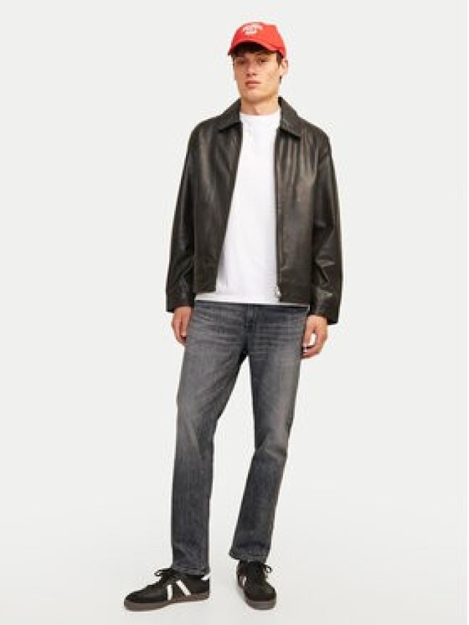 Jack & Jones Jeansy Clark 12258108 Szary Regular Fit