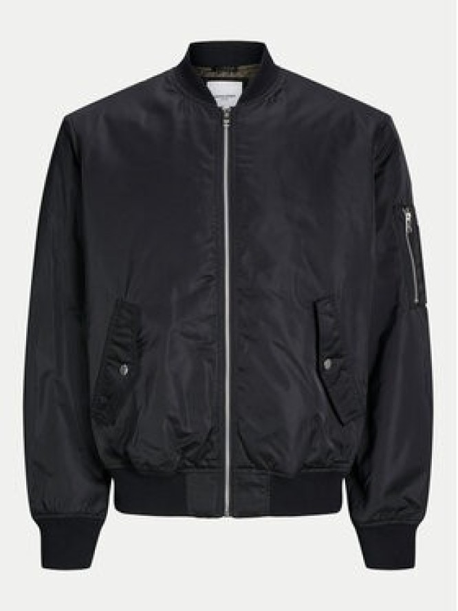 Jack & Jones Kurtka bomber Ocean 12256857 Czarny Regular Fit