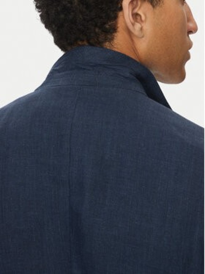 BOSS Marynarka C-Huge-Peak-252 50540516 Granatowy Slim Fit