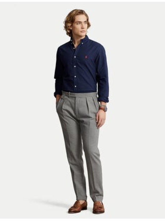 Polo Ralph Lauren Koszula 710767828003 Granatowy Slim Fit