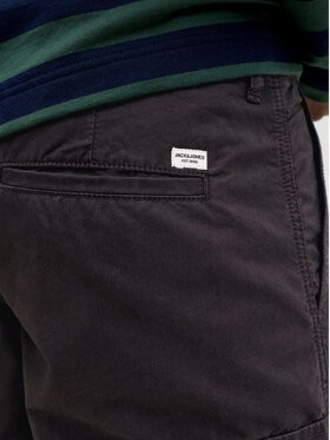 Jack & Jones Szorty materiałowe Stcole 12292263 Czarny Regular Fit