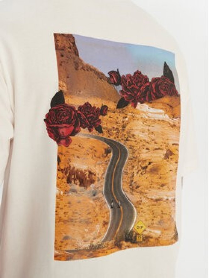 HUGO T-Shirt Domans 50564642 Écru Oversize