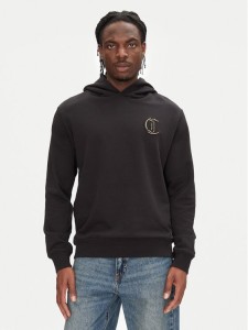 Just Cavalli Bluza 78OAIT13 Czarny Regular Fit