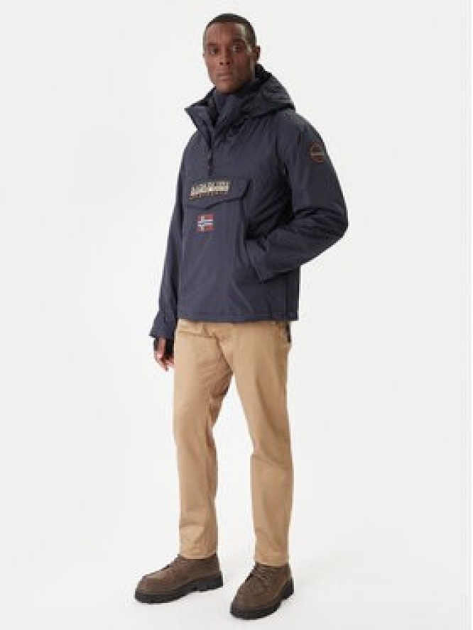 Napapijri Kurtka anorak Rainforest Next NP0A4IB9 Granatowy Regular Fit