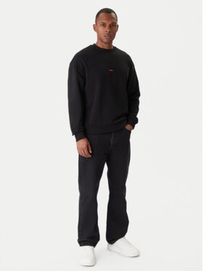 HUGO Bluza Dubraxo 50557482 Czarny Relaxed Fit