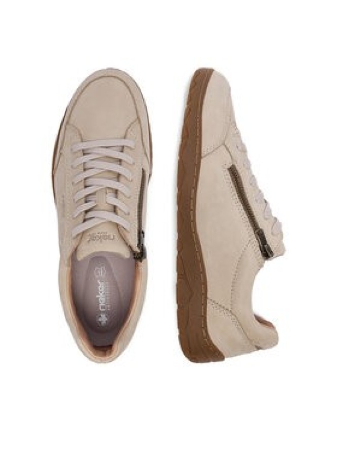 Rieker Sneakersy 08300-62 Beżowy